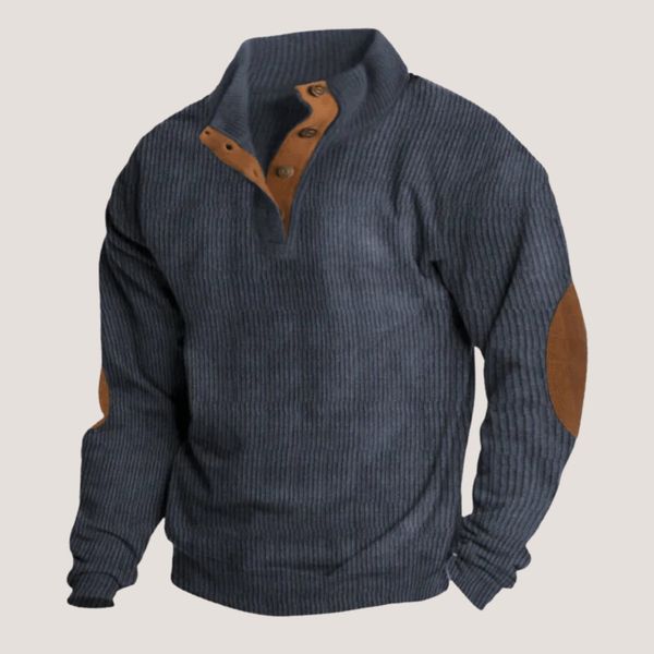 ARAMIS™ | Corduroy Sweatshirt with Collar