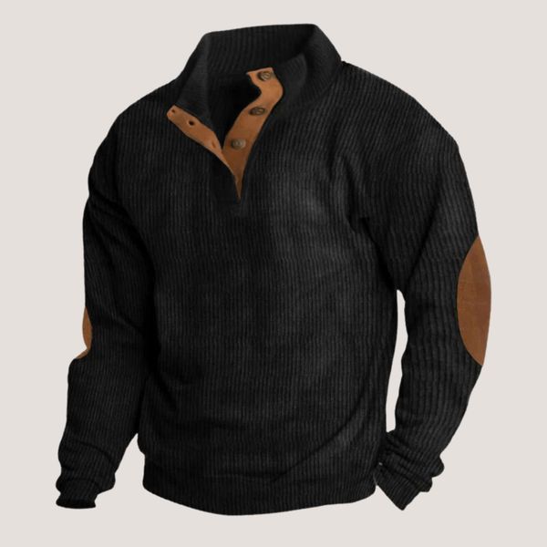 ARAMIS™ | Corduroy Sweatshirt with Collar