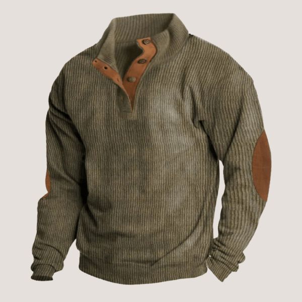 ARAMIS™ | Corduroy Sweatshirt with Collar