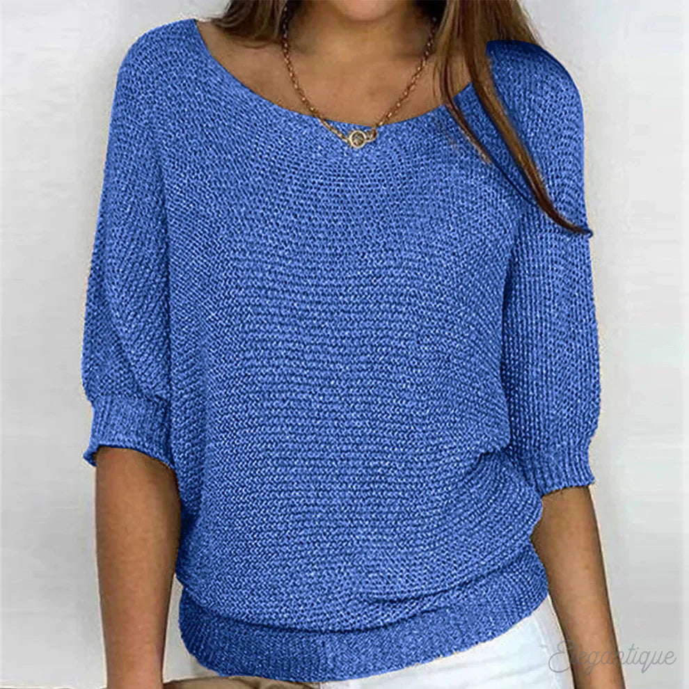 Georgia Relaxed Knit Top