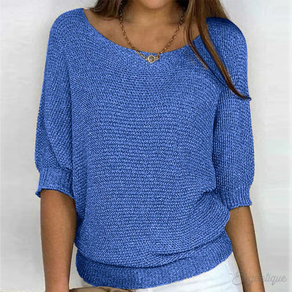 Georgia Relaxed Knit Top