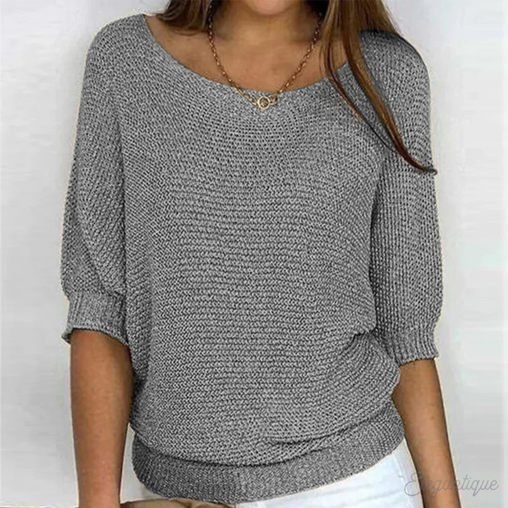 Georgia Relaxed Knit Top