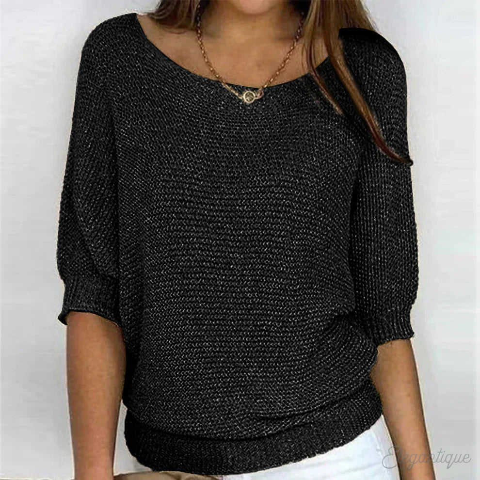 Georgia Relaxed Knit Top
