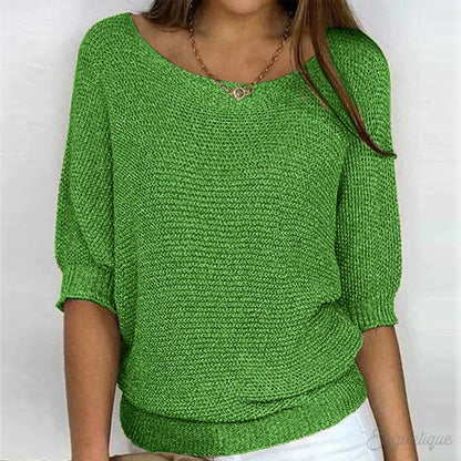 Georgia Relaxed Knit Top