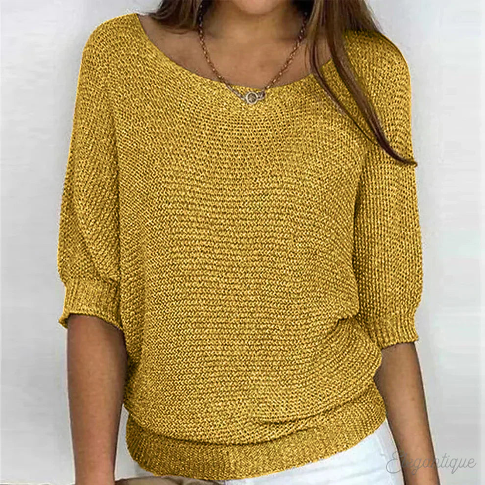 Georgia Relaxed Knit Top