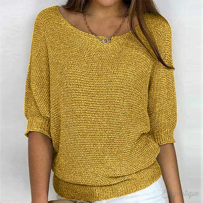 Georgia Relaxed Knit Top