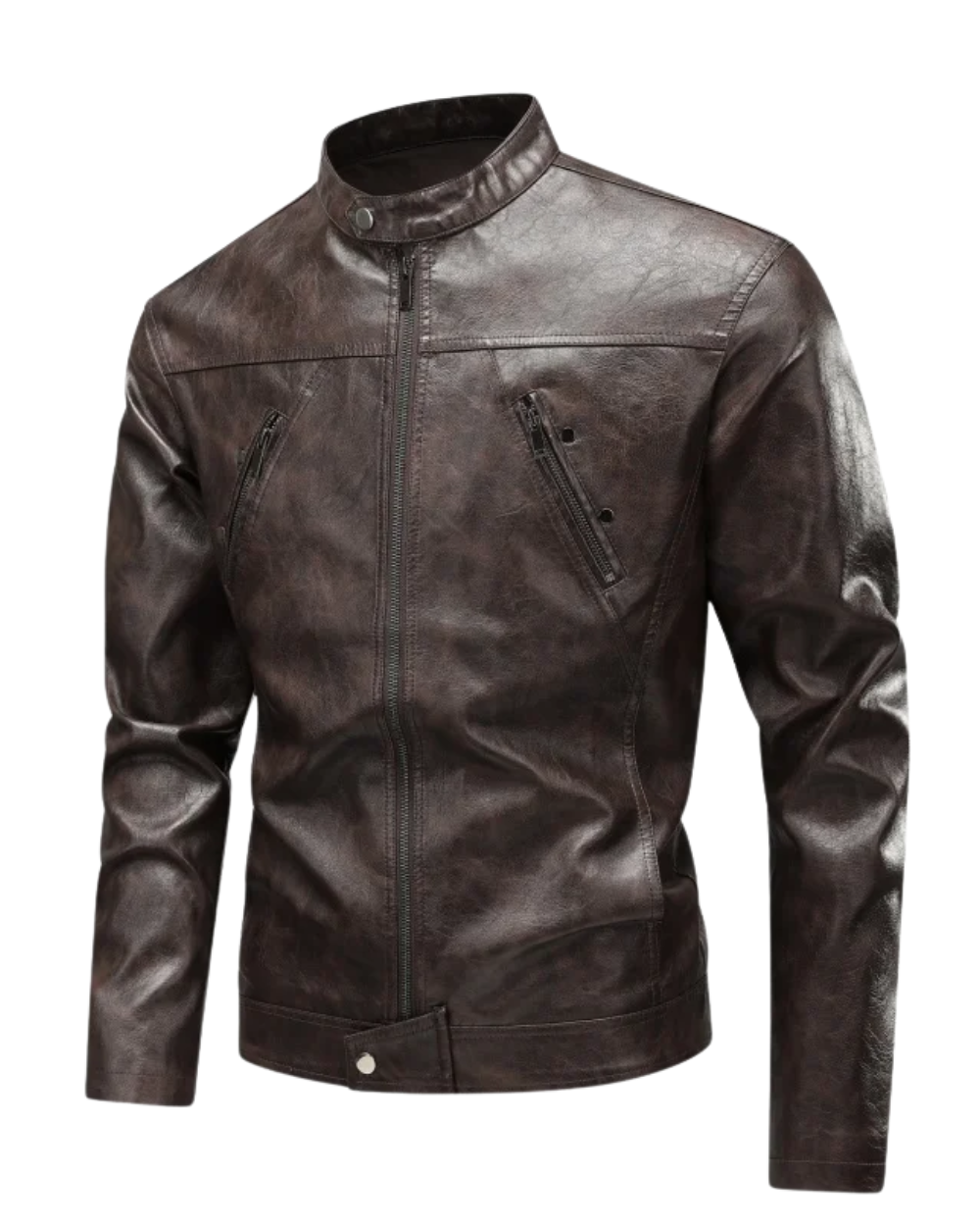 Juan American Pilot Style Leather Jacket