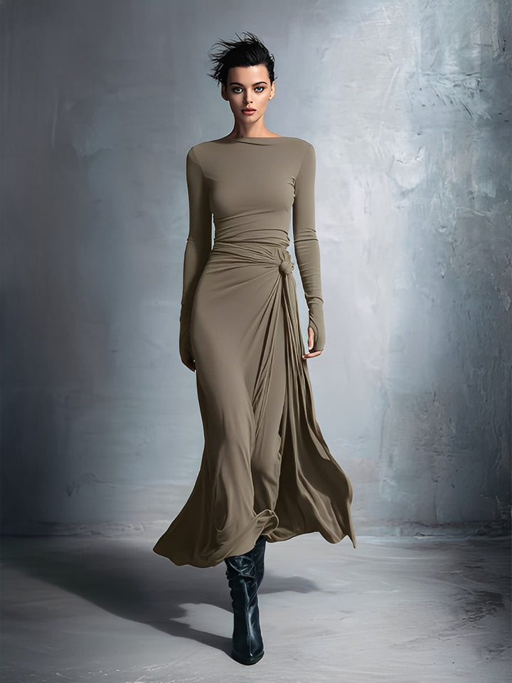 Imogen Wrap Maxi Dress